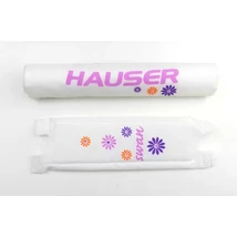 Hauser Swan BMX 20 kormány védő szivacs szett, 2 db-os, fehér-rózsaszín