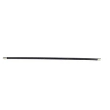 Saccon teflonos fékbowden-ház, 5x270 mm, préselt kupakkal, fekete