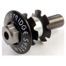 Trinity HPA-182 csillaganya csavarral és kupakkal BMX-hez, M10, fekete