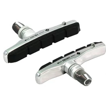 SunRace BSM60 cserélhető betétes csavaros V-fék fékpofa, 70 mm, 1 pár, ezüst