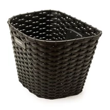 Bikefun Weekend gyorsrögzítésű első kosár, műanyag,  fekete