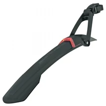 SKS Nightblade felpattintható műanyag sárvédő nyeregcsőre, USB-ről tölthető világítással, 26-27,5 colos kerékpárokhoz, fekete