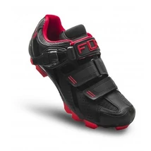 FLR F-65 III MTB kerékpáros cipő, SPD, fekete-piros, 42-es