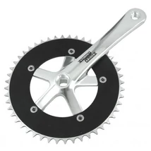 Sturmey Archer FCT22 négyszögtengelyes single speed hajtómű, 42T, 170 mm, alumínium, ezüst-fekete