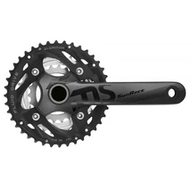 SunRace FCMS50 integrált tengelyes MTB hajtómű, 22-30-40T, 3x10s, 175 mm, alumínium, fekete