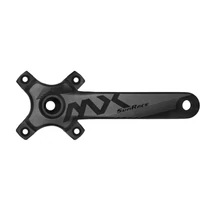SunRace FCMX00 integrált tengelyes MTB hajtómű, lánckerék nélkül, 175 mm, alumínium, fekete