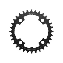 Sunrace CRMX első lánckerék 32T, 4x96 mm (szimmetrikus), 1x10-12s, narrow-wide, alumínium, fekete