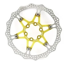 a2Z ATD alu küllős féktárcsa, 6 csavaros, 160 mm, arany színű