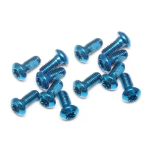 A2z féktárcsa csavar szett, 12 db, T25, M5 x 10 mm, kék