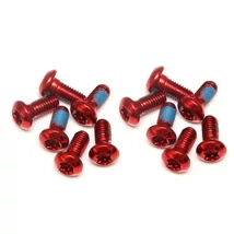 A2z féktárcsa csavar szett, 12 db, T25, M5 x 10 mm, piros