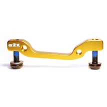A2Z tárcsafék adapter villához, első, IS-PM160, alumínium, arany színű