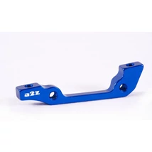 A2Z tárcsafék adapter villához, első, IS-PM180/185, alumínium, kék