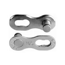 KMC Missing Link lánc patentszem Campagnolo, 10s, 2 pár , ezüst