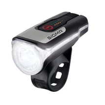 Sigma Aura 80 első lámpa, USB-ről tölthető, fekete