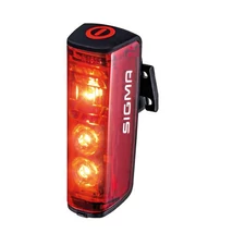 Sigma Blaze hátsó lámpa nyeregcsőre, USB-ről tölthető, féklámpás, gumipántos