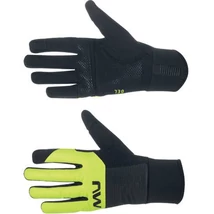 Northwave Fast Gel hosszú ujjú téli kesztyű, fekete-sárga, M-es méret