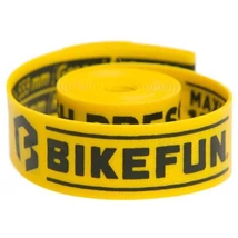 Bikefun SafeTape 27,5-es MTB (584x20 mm) tömlővédő felniszalag, sárga 1db