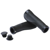 Bikefun Ergo Lock-on Kraton ergonómikus bilincses markolat, 130 mm, fekete, fekete bilinccsel