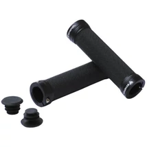 Bikefun Race Lock-on Kraton bilincses markolat, 130 mm, fekete, fekete bilinccsel