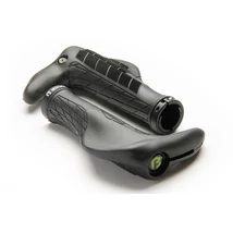 Bikefun Pamper Max+ Lock ergonómikus gumi markolat, 140 mm, fekete