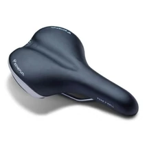 Bikefun Valencia nöi komfort nyereg, 280 x 181 mm, 413 g, fekete