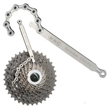 KMC Sprocket Checker, lánckerék kopásmérő, acél, ezüst színű