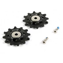 Sram Apex, NX váltógörgő készlet (alsó és felső), műanyag, 12T, fekete
