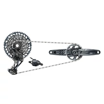 Sram GX Eagle DUB integrált tengelyes MTB hajtáslánc szett, 1x12, szürke