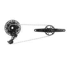 Sram NX Eagle DUB Boost integrált tengelyes MTB hajtáslánc, 1x12, 170 mm, fekete