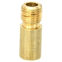 Szelepátalakító adapter dunlop vagy presta szelepről autósra (FV - DV - AV), rövid, réz