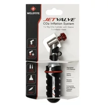 Weldtite Jetvalve 07024 minipumpa, minden szeleptípushoz, 16 grammos patronnal, ezüst