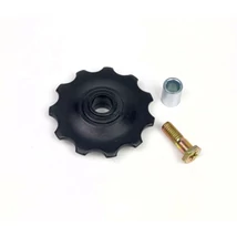 Velotech váltógörgő, 40 mm 11T, 1 db, műanyag, fekete
