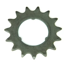 Velosteel 3 körmös single speed hátsó lánckerék kontrás agyakhoz, 15T, acél, szürke