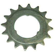 Velosteel 3 körmös single speed hátsó lánckerék kontrás agyakhoz, 16T, acél, szürke