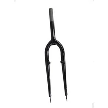 Velotech 28-as trekking merev villa, 1 colos (22,2 mm-es belsejű), 220 mm-es nyakkal, acél, fekete