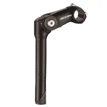 Zoom állítható 22,2 mm ékes kormányszár (stucni) 25,4 x 90/110 mm, alumínium, 2 csavaros, fekete