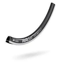 DT Swiss RR511 aero országúti felni (622x22/18 mm), 20H, felnifékes, 530g, fekete