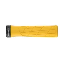 Ergon GA2 2020 ergonómikus bilincses MTB markolat, 130 mm, sárga, fekete bilinccsel