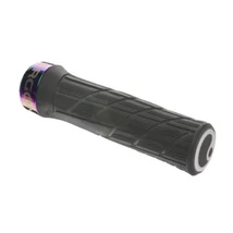 Ergon GE1 Evo Factory ergonómikus bilincses MTB markolat, 135 mm, fekete, lila bilinccsel