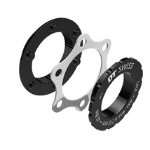 DT Swiss MTB féktárcsa adapter Centerlockról 6 csavarosra, átütős bringákhoz is, fekete