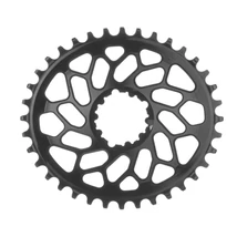 absolute BLACK CX OVAL első lánckerék 42T, Sram Direct Mount, 1x10-12s, narrow-wide, alumínium, fekete