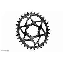 absolute BLACK MTB OVAL első lánckerék 36T, Sram Direct Mount, Boost 148 mm, 1x9-12s, narrow-wide, alumínium, fekete