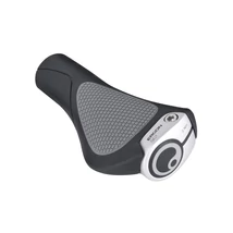 Ergon GC1 ergonómikus bilincses markolat, 130 mm, fekete-szürke, ezüst színű bilinccsel