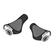 Ergon GC1 ergonómikus bilincses markolat, Nexus/Rohloff agyváltóhoz, 130 x 95 mm, fekete-szürke, ezüst színű bilinccsel