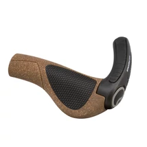 Ergon GP3 BioKork ergonómikus bilincses parafa markolat szarvval, 140 mm, S-es vastagság, barna-fekete