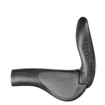 Ergon GP4 ergonómikus bilincses markolat szarvval, 140 mm, L-es vastagság, fekete-szürke