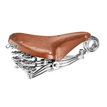 Brooks B33 férfi komfort nyereg, rugós, 318x235 mm, 1600 g, méz színű