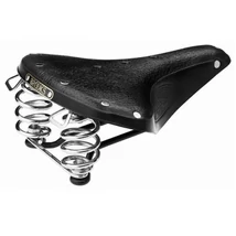 Brooks B67S női komfort nyereg, rugós, 240x205 mm, 810 g, fekete
