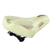 Monte Grappa 061 America városi komfort nyereg, 265x215 mm, 730g, krém