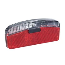 Büchel Route 66 dinamós LED hátsó lámpa csomagtartóra, 80 mm